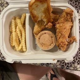 My three piece meal.