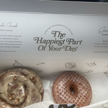 Sidecar Doughnuts & Coffee - Vanilla bean & cinnamon roll - Donuts Near Me - Manhattan Beach, California Sidecar Doughnuts & Coffee - Vanilla bean & cinnamon roll - Donuts Near Me - Manhattan Beach, California