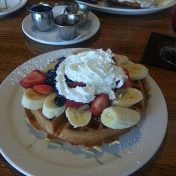 Rusty Pelican Cafe - The pelican waffle - Desserts Near Me - Mill Creek, Washington