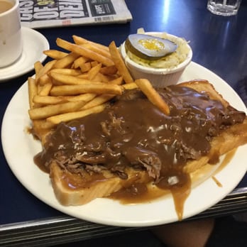 3 Coins Open Kitchen - The hot beef sandwich is like heaven in ur mouth - Fast Food Near Me - Richmond Hill, Ontario