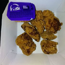 Chicken nuggets....these were old!