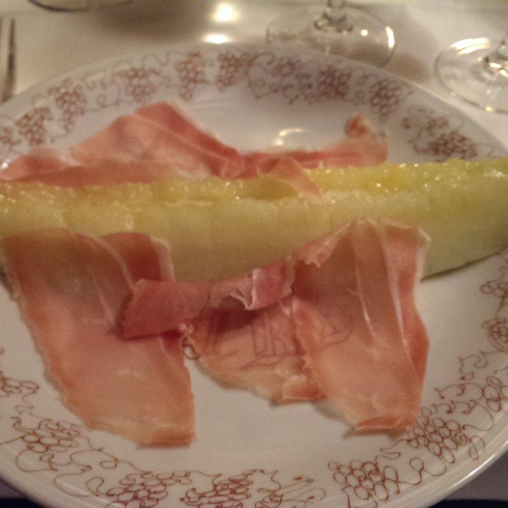Restaurante Pabe - Sweet melon & smoked ham (part of Touristic Menu for 20 euros) - Mediterranean Near Me - Lisbon, 11