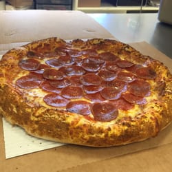 Cottage Inn Pizza - Pepperoni pizza with Cajun butter crust !!!