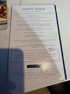 Menu photo 6 Five55 Monterey Park, CA