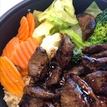 WaBa Grill - Plantspired Veggie Bowl, it is extremely small portion, and the total is 12.77 tax included...  Absolutely a waste of money... - Asian Fusion Near Me - Corona, California
