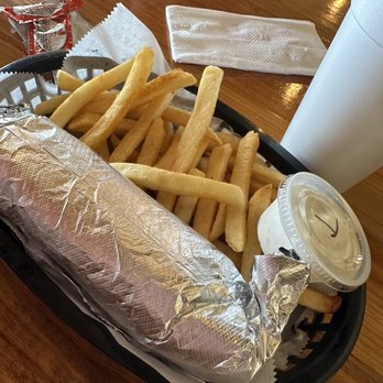 The Pita Shop - Before the unwrapping - Mediterranean Near Me - San Marcos, Texas