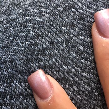Crystal Nails - Streaky and bumpy - Nail Salons Near Me - La Mirada, California