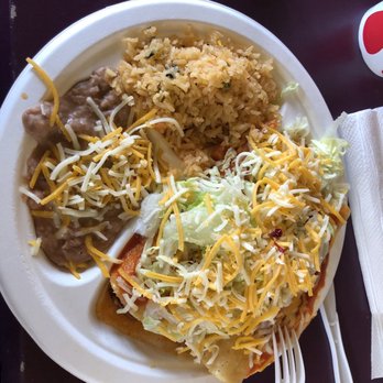 Don Bravos Authentic Mexican Cusine - Enchilada plate - Mexican Near Me - La Jolla, California