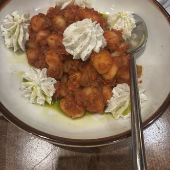 Wooden Paddle - Gnocchi... and it was SO good!!! - Pizza Near Me - La Grange, Illinois