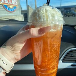 Jacob's Java - Galaxy red Bull Italian soda