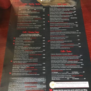 Gallo - Menu Side 1 - Latin American Near Me - Patchogue, New York Gallo - Menu Side 1 - Latin American Near Me - Patchogue, New York