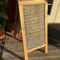 Sinepuxent Brewing Company - Beer menu