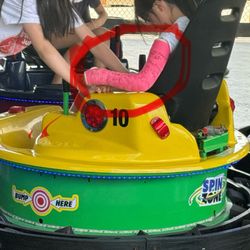 Fun Fore All Family Fun Park - "Be free from broken bones" (taken after the ride had ended)