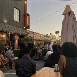 Townhouse Cocktails - Waiting patiently for #blackdistrictdistrikt to play on the patio