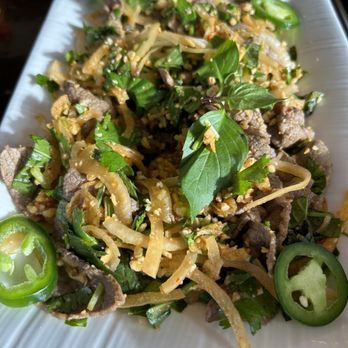 Pho Cali - Rare beef salad appetizer - Coffee & Tea Near Me - Milwaukee, Wisconsin