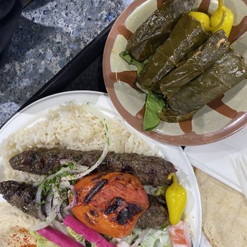 Al Basch Chicken - Grape Leaves Kafta Kabab - Mediterranean Near Me - Los Angeles, California