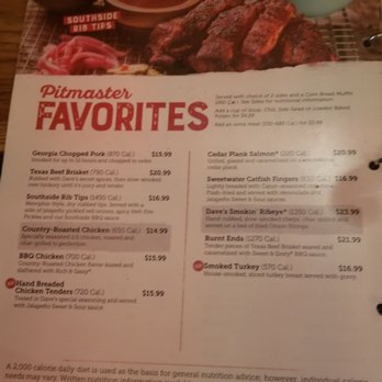 Famous Dave's Bar-B-Que - Menu June 2019 - Barbeque Near Me - Tualatin, Oregon Famous Dave's Bar-B-Que - Menu June 2019 - Barbeque Near Me - Tualatin, Oregon