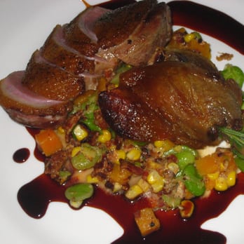 Bouchon - mapled glazed duck breast and confit of thigh - French Near Me - Santa Barbara, California