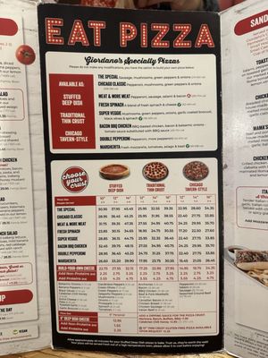 Menu photo 4 Giordano's Chicago, IL Menu photo 4 Giordano's Chicago, IL