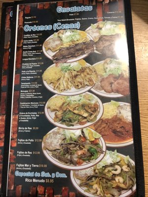 Menu photo 4 Marisco's Costa Azul Salinas, CA