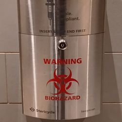 Starbucks - Why are these here? There in every Starbucks bathrooms. Are they for addicts? Is it a corporate tool for diabetics who consume too much SB?
