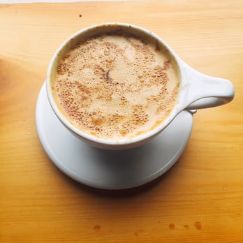 Dripp - Brulala - vanilla latte with torched turbinado sugar on top - Coffee & Tea Near Me - Fullerton, California