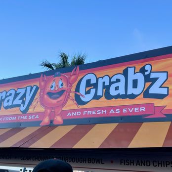 Crazy Crab'z - Sign - Seafood Near Me - San Francisco, California