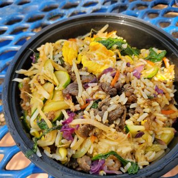 Riverside Korean Restaurant - Delicious and actually crispy, even in a plastic bowl - Korean Near Me - Covington, Kentucky