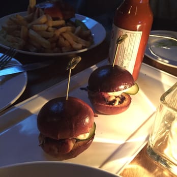 The Cascade Room - Pork Belly Sliders - Pubs Near Me - Vancouver, British Columbia