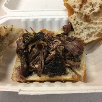 Pennypacker's - A small, bland porchetta sandwich. - Food Trucks Near Me - Somerville, Massachusetts