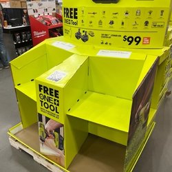 The Home Depot - More empty displays...