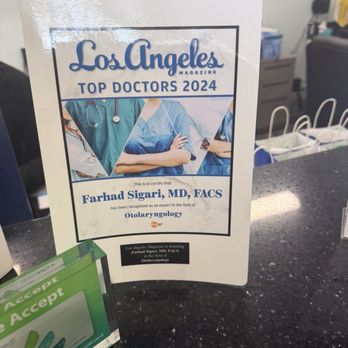 Farhad Sigari, MD FACS - Ear Nose & Throat Near Me - Long Beach, California