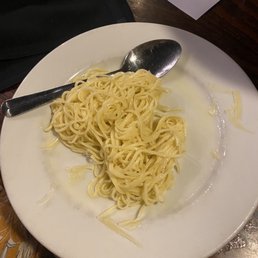 Kid's pasta- entire serving Kid's pasta- entire serving