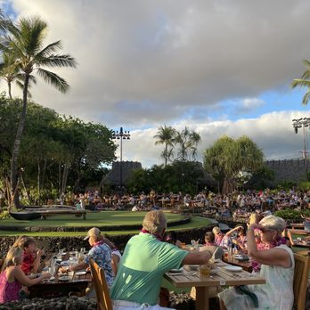 Old Lahaina Luau - View of the stage. - Performing Arts Near Me - Lahaina, Hawaii