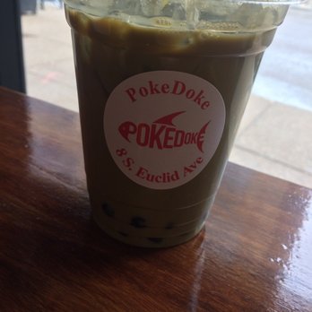 PokeDoke - Green tea boba - Poke Near Me - St. Louis, Missouri