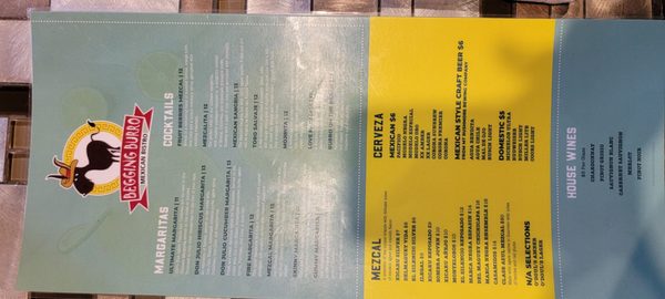 Menu photo 3 Begging Burro Mexican Bistro & Tequila Bar Custer, SD Menu photo 3 Begging Burro Mexican Bistro & Tequila Bar Custer, SD