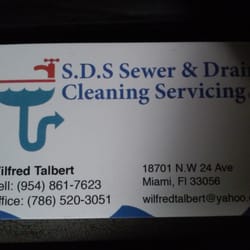 SDS  Sewer & Drain Service