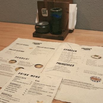 Drunken Monk - Beautiful menus! - Izakaya Near Me - Menlo Park, California Drunken Monk - Beautiful menus! - Izakaya Near Me - Menlo Park, California