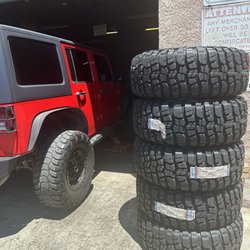 New tires in progress