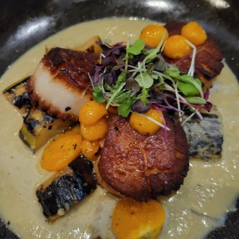 Cured Table & Tap - Pan seared scallops - American Near Me - Columbia, Maryland