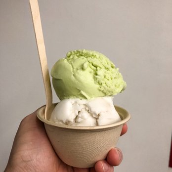 Ruru Baked - a hand holding a bowl of ice cream - Desserts Near Me - Toronto, Ontario