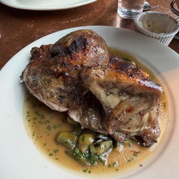 Fore Street - White wine and fennel brined half chicken - New American Near Me - Portland, Maine