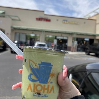 Aloha Tea & Coffee - Matcha Boba Smoothie - Coffee & Tea Near Me - Glendale, Arizona