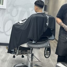 Youngest getting his cut Youngest getting his cut