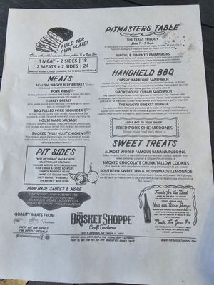 Menu photo 2 The Brisket Shoppe Tampa, FL Menu photo 2 The Brisket Shoppe Tampa, FL