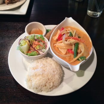 Thai Orchid - Red curry (added potatoes and onions). medium hot. - Thai Near Me - Indianapolis, Indiana Thai Orchid - Red curry (added potatoes and onions). medium hot. - Thai Near Me - Indianapolis, Indiana