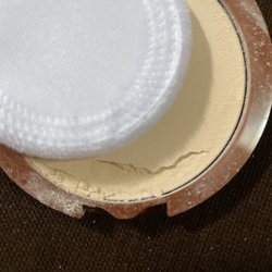 Rite Aid - I'm disabled so my husband ran out real quick to get my makeup. I ran out. And the powder foundation is CRACKED. Powder everywhere. Smh.