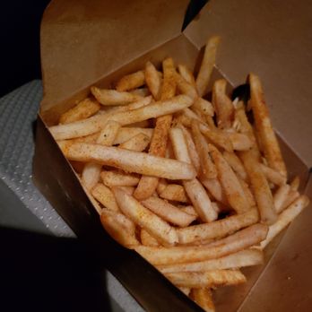 Boba Ave Express - Hot, seasoned fries. Medium spicy was a kick for me - Bubble Tea Near Me - Arcadia, California