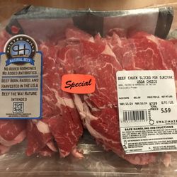 Painted Hills Natural Beef - Beef Chuck Sliced For Sukiyaki