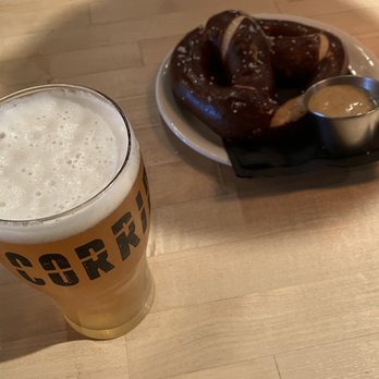 Corridor Brewery & Provisions - Wizard Fight And Warm Soft Pretzel - New American Near Me - Chicago, Illinois Corridor Brewery & Provisions - Wizard Fight And Warm Soft Pretzel - New American Near Me - Chicago, Illinois